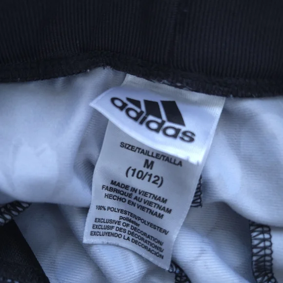 Adidas Girls Floral Printed Tricot Joggers size M (10/12) - Picture 11 of 16